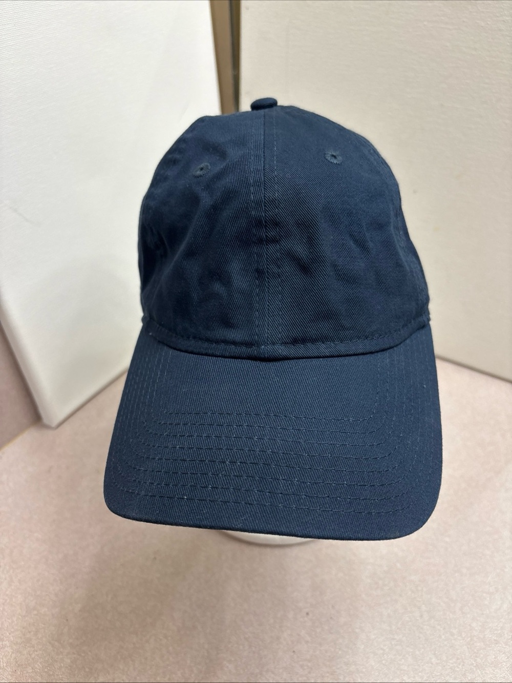 New Era 9Twenty Navy Blue Adjustable Dad Hat Baseball Cap Strapback One Size